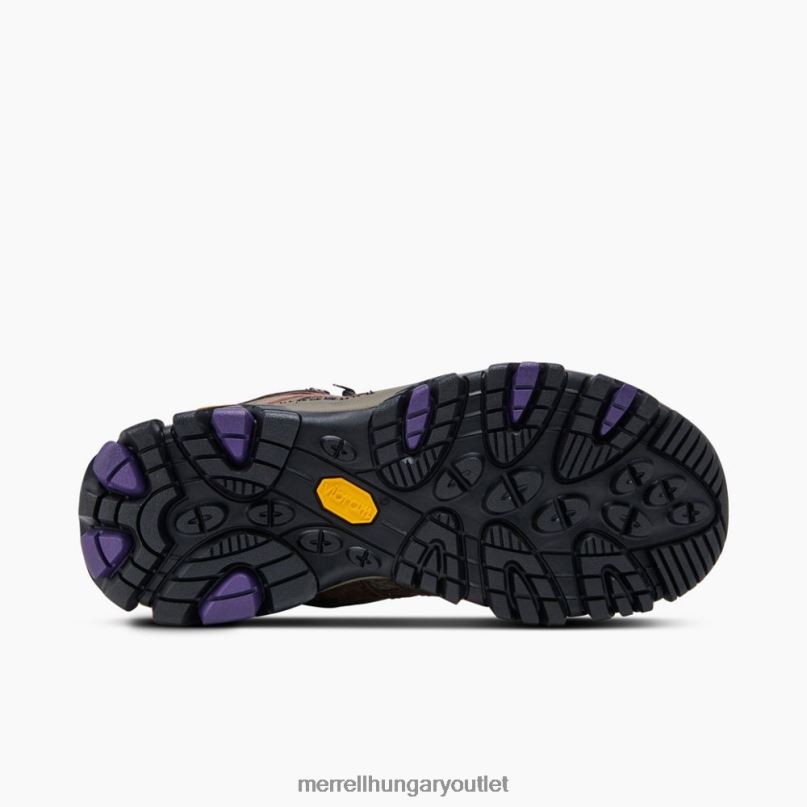 nők Merrell brakkos/lila moab 3 mid cipő H06N01036