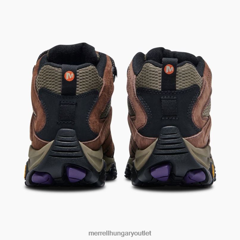 nők Merrell brakkos/lila moab 3 mid cipő H06N01036