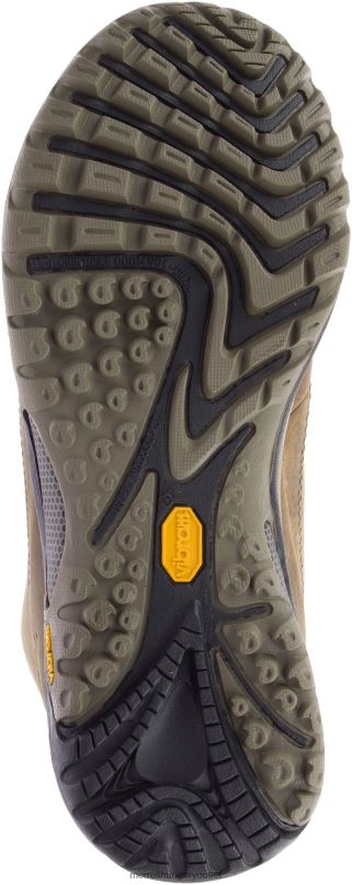 nők Merrell brindle/boulder sziréna utazó 3 közép vízálló széles szélesség cipő H06N01316