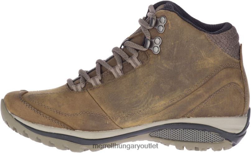 nők Merrell brindle/boulder sziréna utazó 3 közép vízálló széles szélesség cipő H06N01316