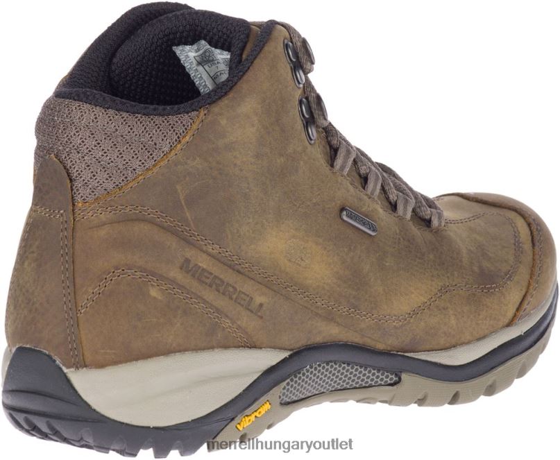 nők Merrell brindle/boulder sziréna utazó 3 közép vízálló széles szélesség cipő H06N01316