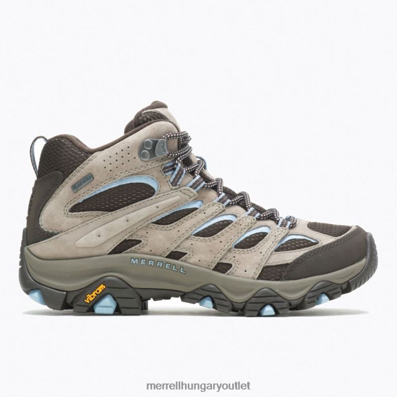 nők Merrell brindle moab 3 mid gore-tex cipő H06N0895