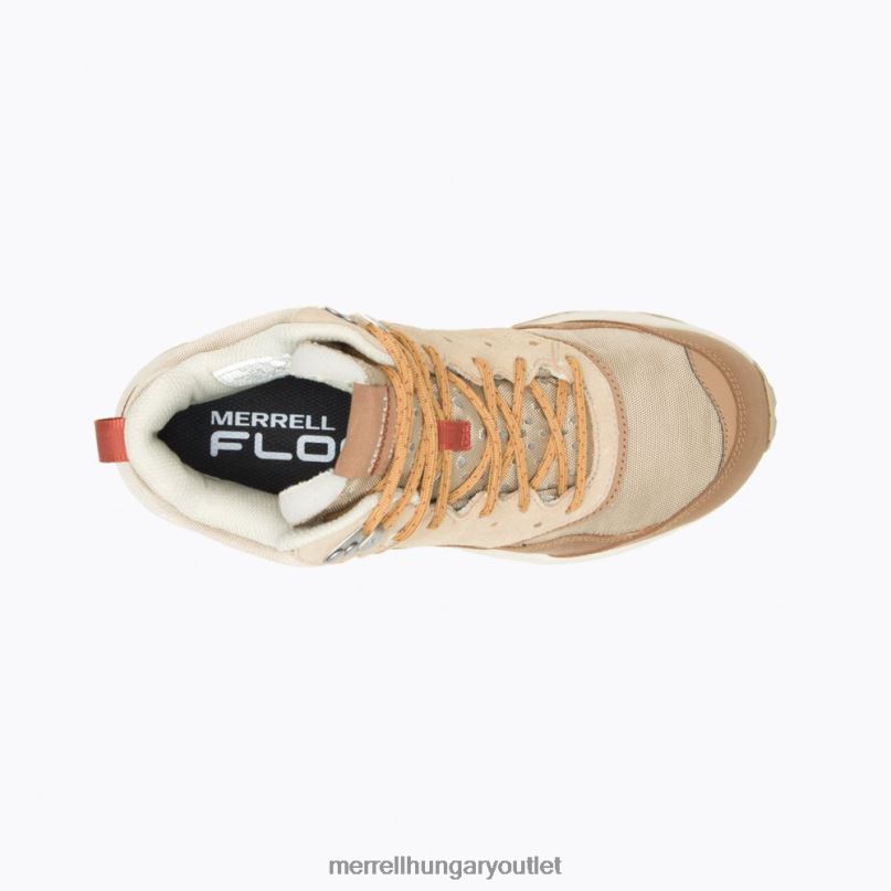 nők Merrell dohány/arany sebesség solo mid vízálló cipő H06N0829