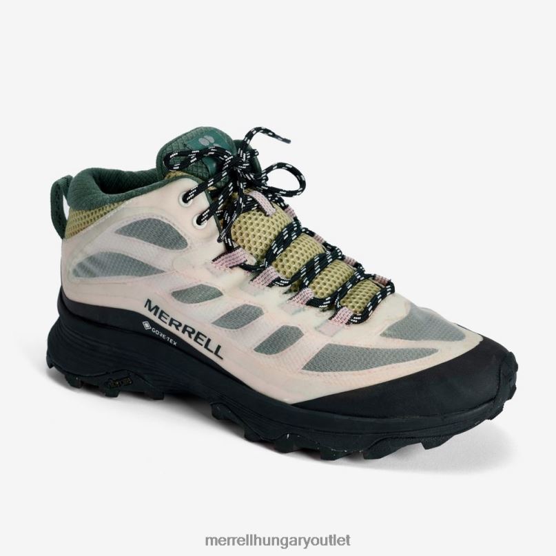 nők Merrell fehér/rózsaszín moab sebesség közepes gore-tex x izzadt betty cipő H06N01339