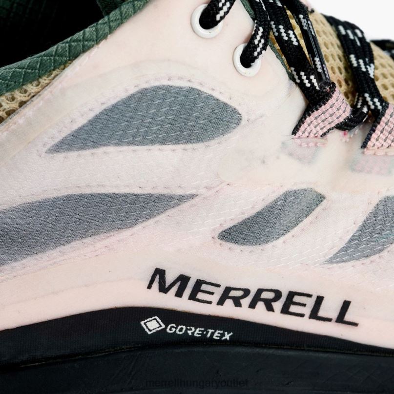 nők Merrell fehér/rózsaszín moab sebesség közepes gore-tex x izzadt betty cipő H06N01339