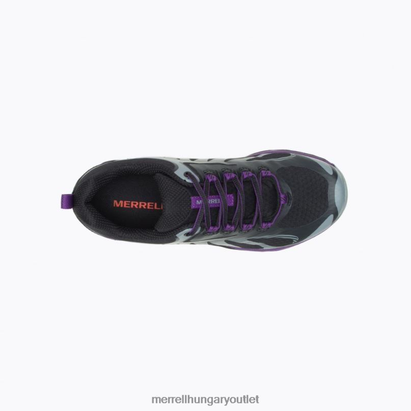 nők Merrell fekete/acai sziréna széle 3 széles szélesség cipő H06N01069
