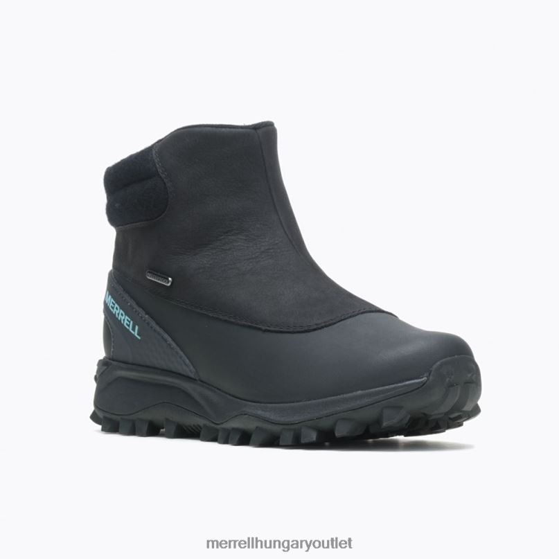 nők Merrell fekete/csatorna thermo kiruna mid zip vízálló cipő H06N01328