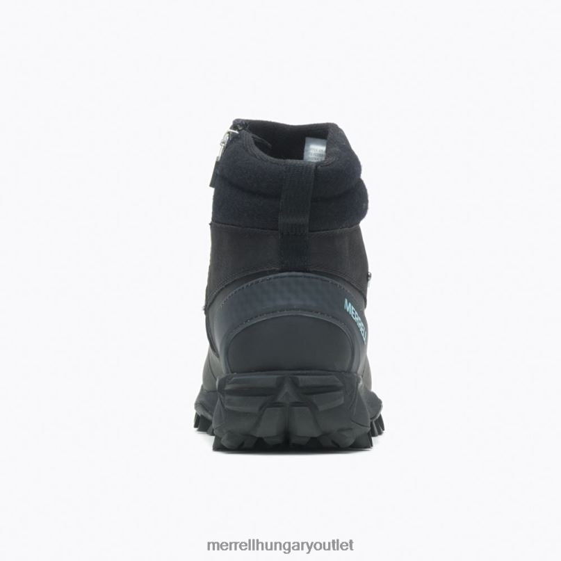 nők Merrell fekete/csatorna thermo kiruna mid zip vízálló cipő H06N01328