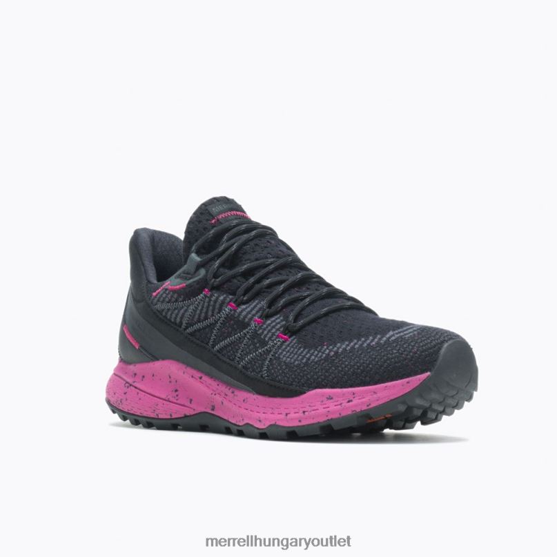 nők Merrell fekete/fukszia bravada 2 vízálló cipő H06N0903