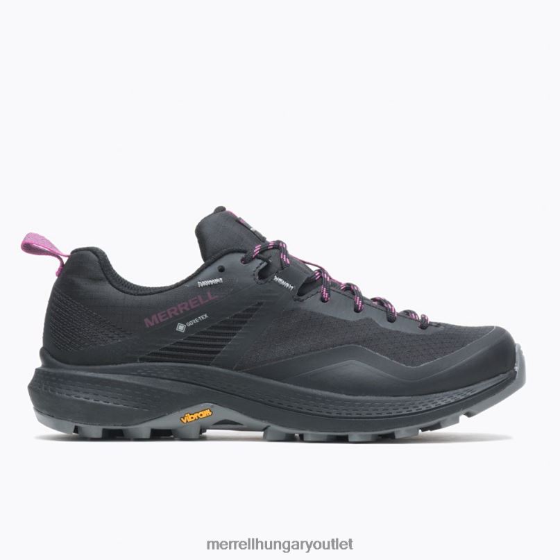 nők Merrell fekete/fukszia mqm 3 gore-tex cipő H06N0843