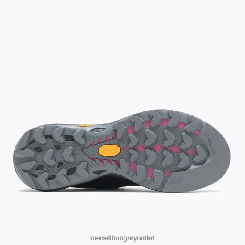 nők Merrell fekete/fukszia mqm 3 gore-tex cipő H06N0843
