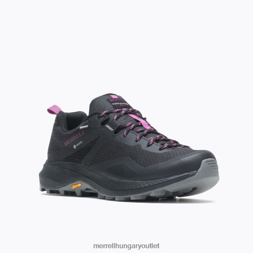 nők Merrell fekete/fukszia mqm 3 gore-tex cipő H06N0843