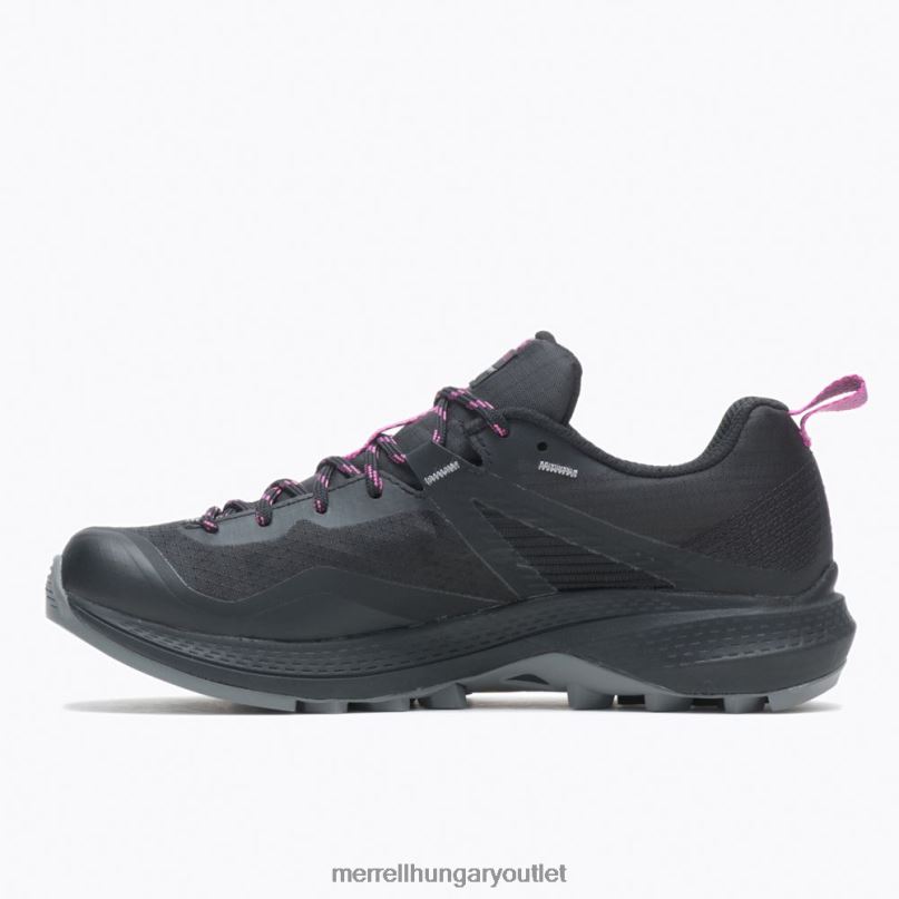 nők Merrell fekete/fukszia mqm 3 gore-tex cipő H06N0843