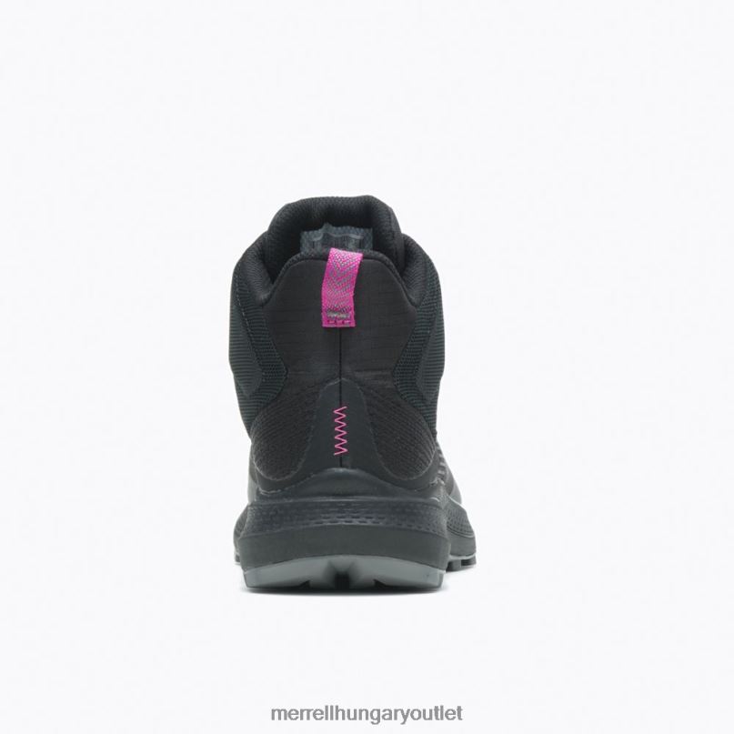 nők Merrell fekete/fukszia mqm 3 mid gore-tex cipő H06N01165
