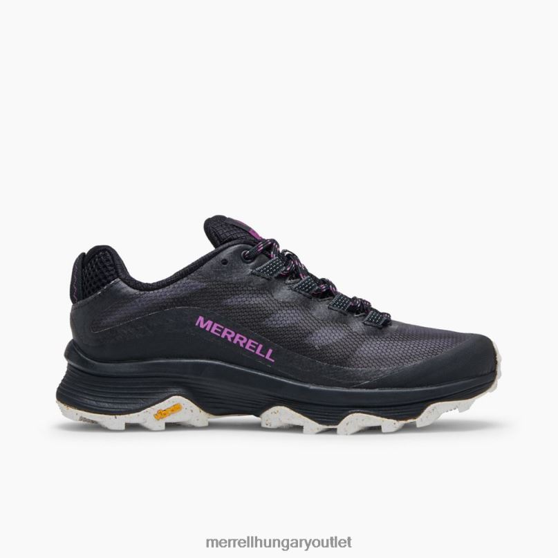 nők Merrell fekete moab sebesség cipő H06N0816
