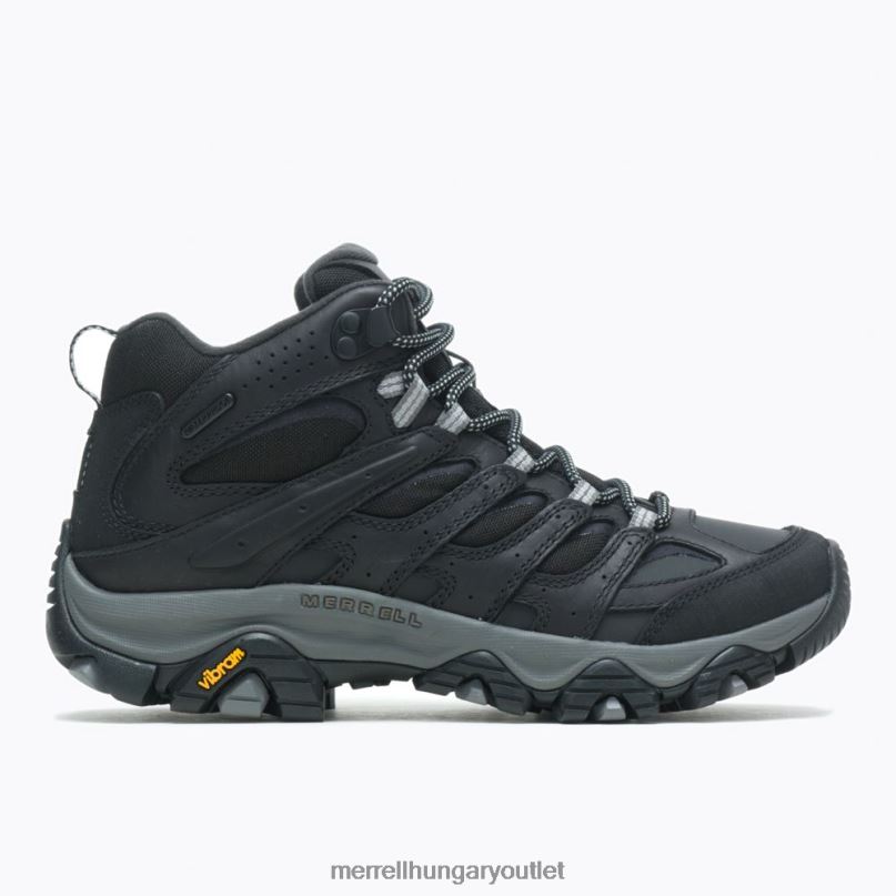 nők Merrell fekete/paloma moab 3 thermo mid vízálló cipő H06N01223