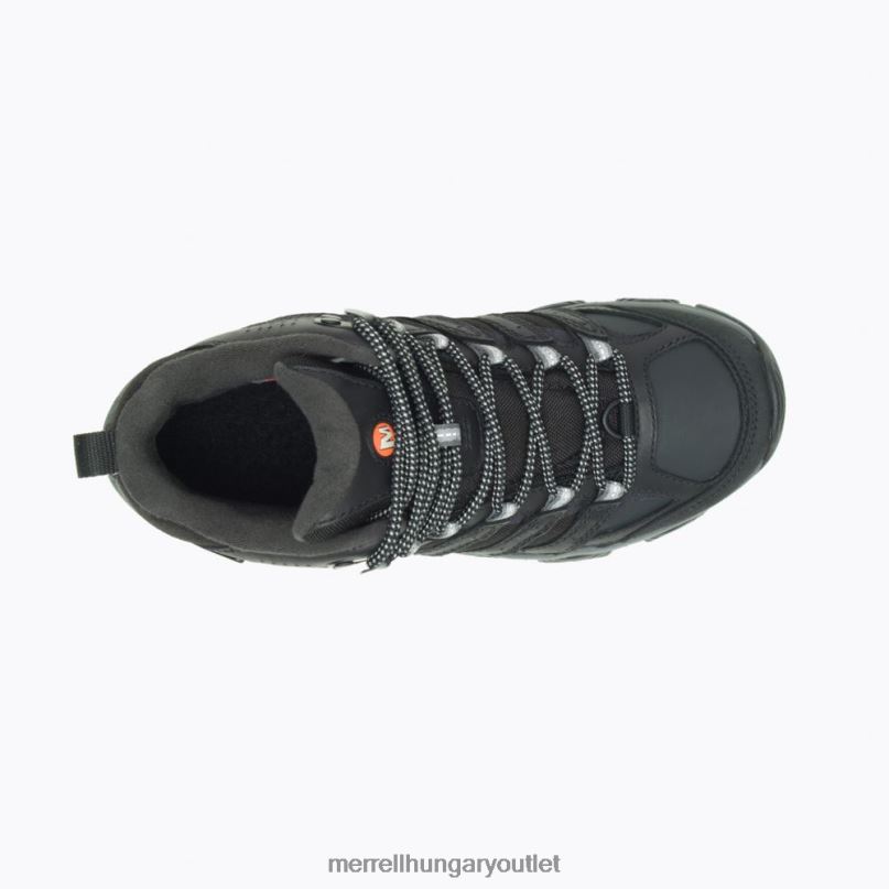 nők Merrell fekete/paloma moab 3 thermo mid vízálló cipő H06N01223