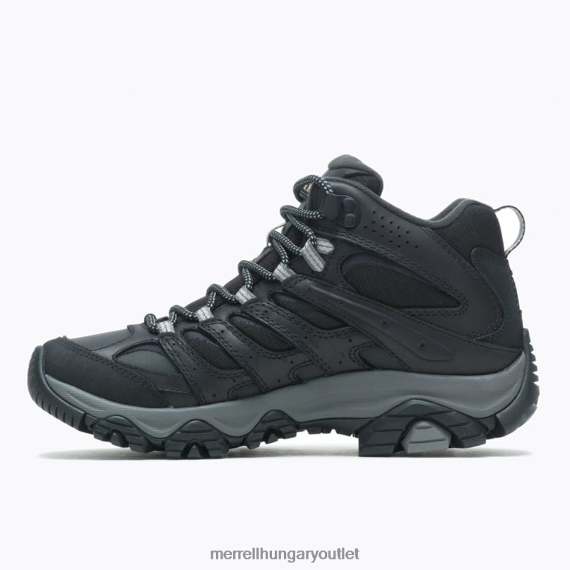 nők Merrell fekete/paloma moab 3 thermo mid vízálló cipő H06N01223