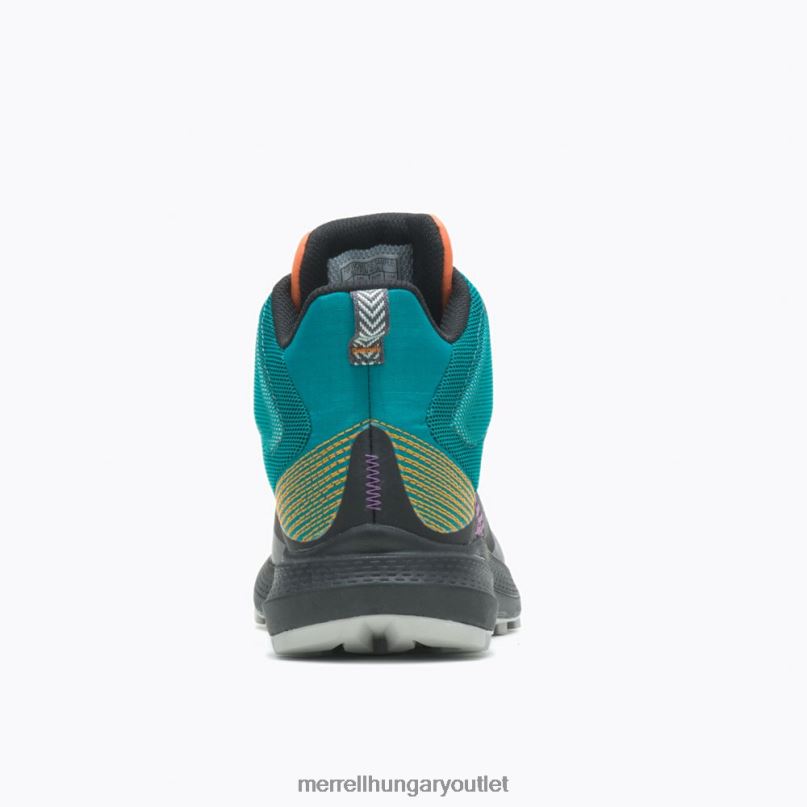 nők Merrell mandarin / kékeszöld mqm 3 mid gore-tex cipő H06N01167