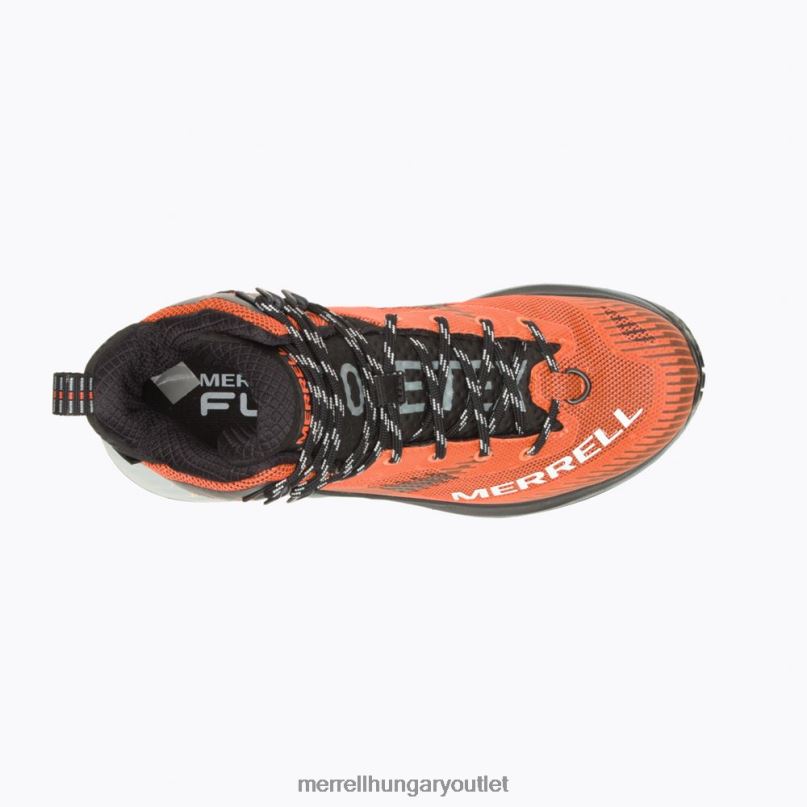 nők Merrell narancs szélhámos természetjáró középső gore-tex cipő H06N0834