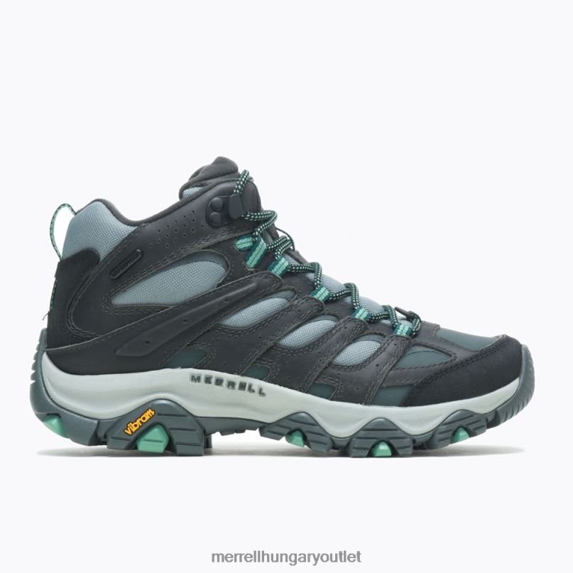 nők Merrell rock/jáde moab 3 thermo mid vízálló széles szélesség cipő H06N01147
