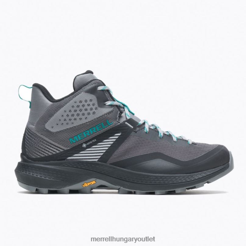 nők Merrell szén / kékeszöld mqm 3 mid gore-tex cipő H06N01166