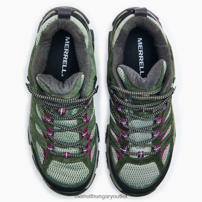 nők Merrell zuzmó/eperfa moab 3 mid gore-tex cipő H06N0899