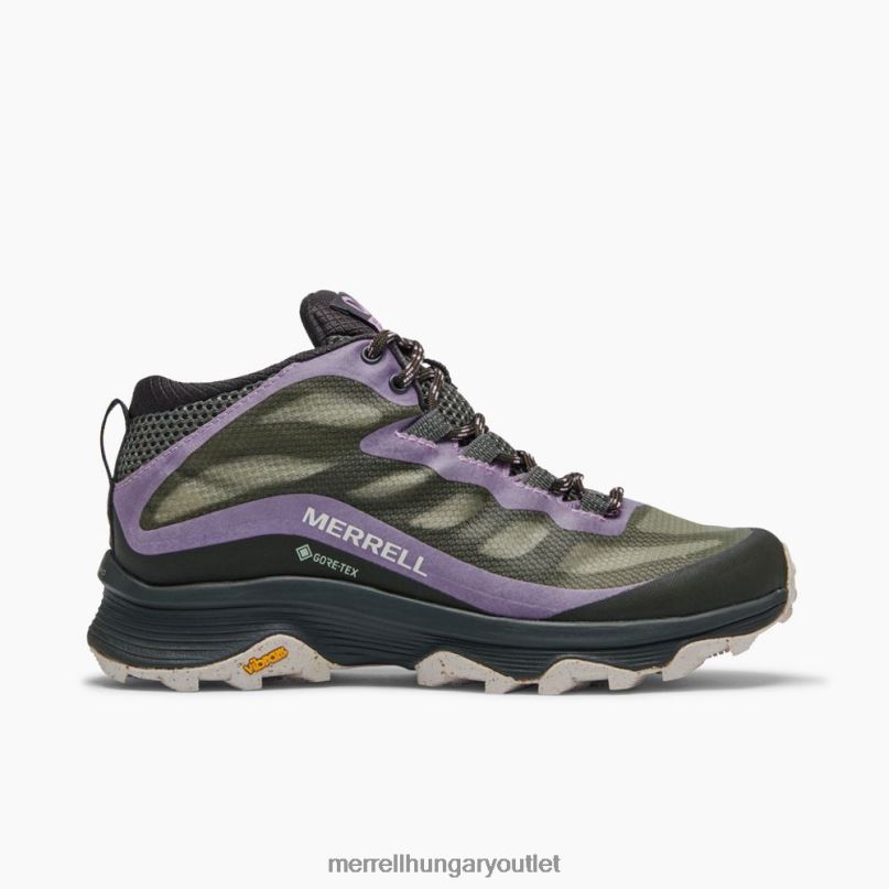 nők Merrell zuzmó moab sebesség közepes gore-tex cipő H06N0880