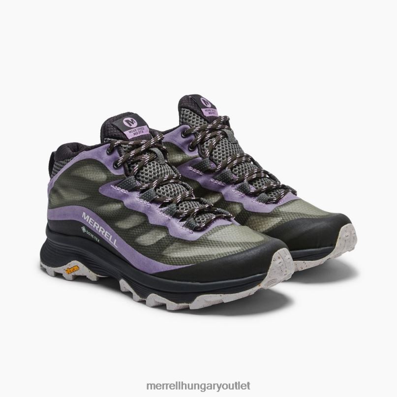 nők Merrell zuzmó moab sebesség közepes gore-tex cipő H06N0880