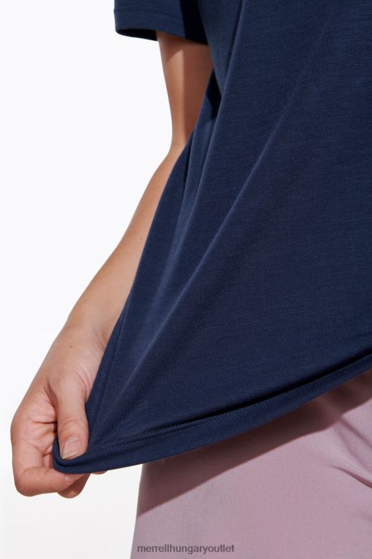 nők Merrell haditengerészet mindennapi póló tencellel ruhák H06N0996