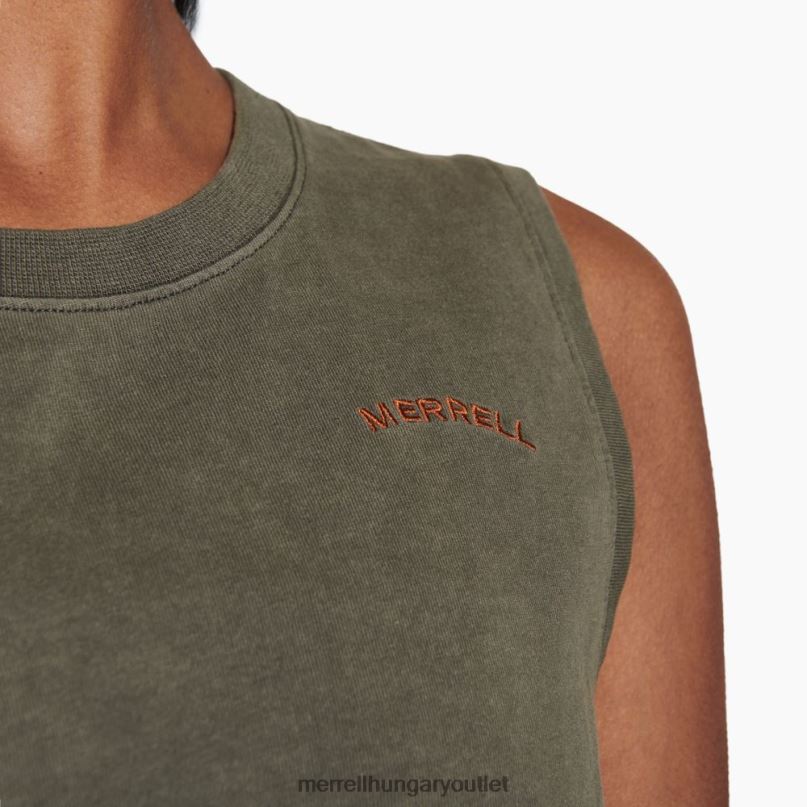 nők Merrell poros olajbogyó napsütötte tank ruhák H06N01311