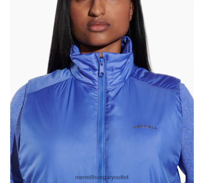 nők Merrell baja kék geotex szigetelt mellény ruhák H06N01289