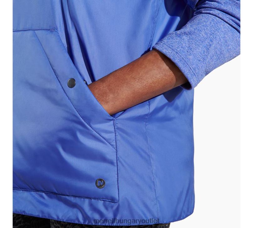 nők Merrell baja kék geotex szigetelt mellény ruhák H06N01289
