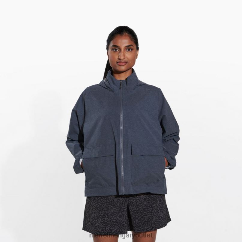 nők Merrell fekete hanga alpesi csomagolható esőkagyló ruhák H06N01183