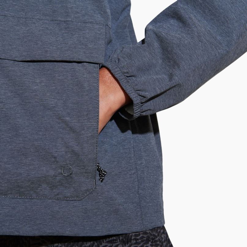 nők Merrell fekete hanga alpesi csomagolható esőkagyló ruhák H06N01183