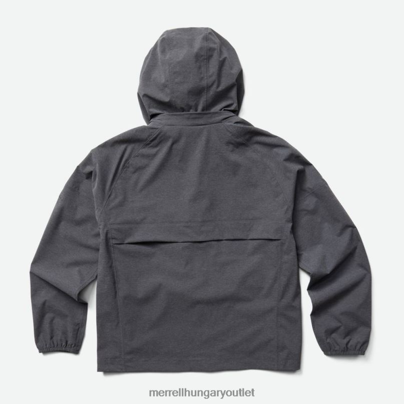 nők Merrell fekete hanga alpesi csomagolható esőkagyló ruhák H06N01183