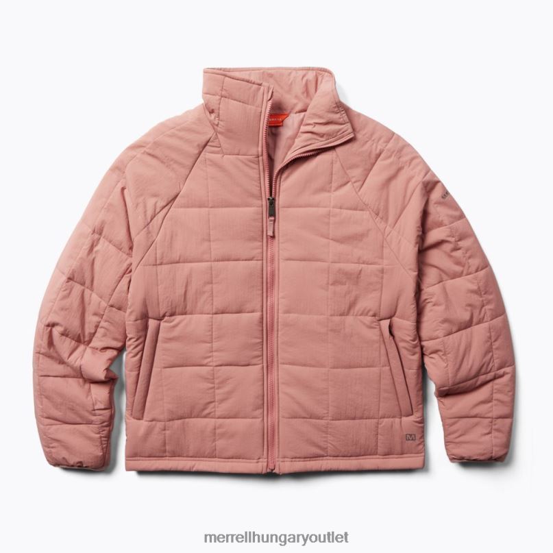 nők Merrell hamurózsa terep szigetelt kabát ruhák H06N01323