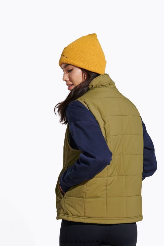 nők Merrell martini olíva terep szigetelt mellény ruhák H06N01313