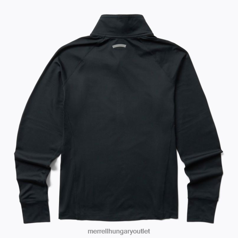 nők Merrell fekete nyomvonal futó középréteg ruhák H06N01334